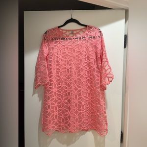 BB Dakota Pink Flower Dress